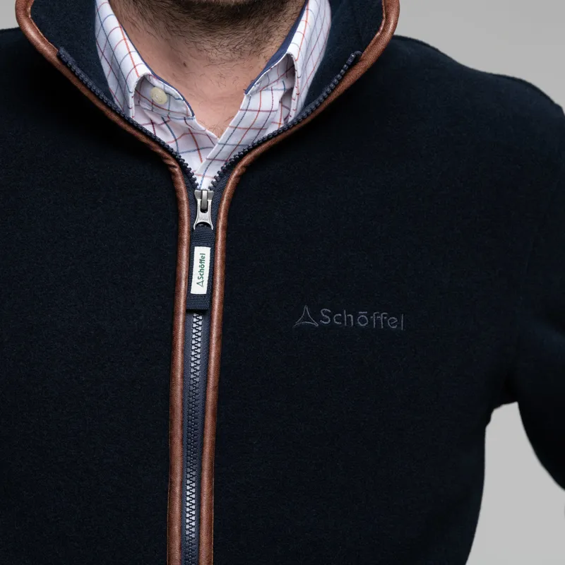 Schoffel Cottesmore Fleece Jacket Navy-4